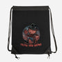 Follow Your Dreams Or Nightmares-None-Drawstring-Bag-glitchygorilla