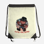 Follow Your Dreams Or Nightmares-None-Drawstring-Bag-glitchygorilla