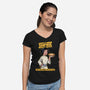 Empire Bakes Back-Womens-V-Neck-Tee-P1yu5h