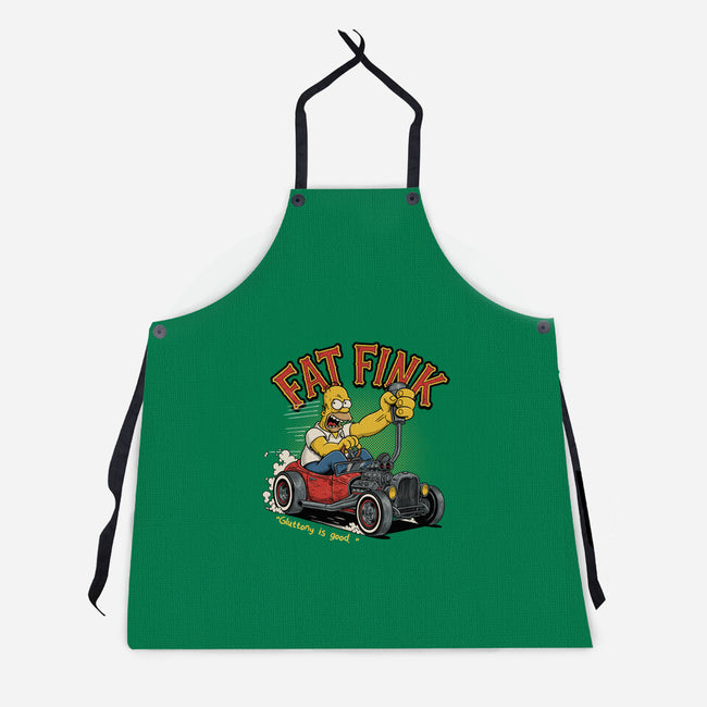 Fat Fink-Unisex-Kitchen-Apron-P1yu5h
