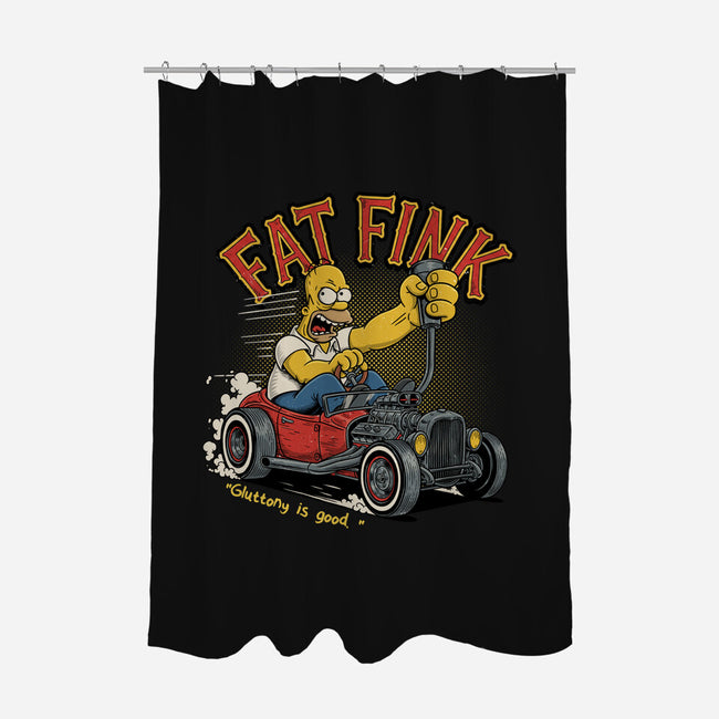 Fat Fink-None-Polyester-Shower Curtain-P1yu5h