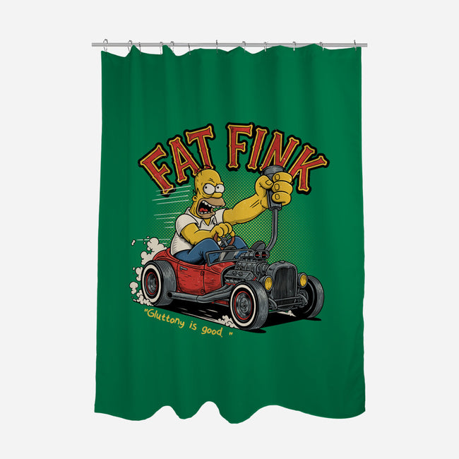 Fat Fink-None-Polyester-Shower Curtain-P1yu5h