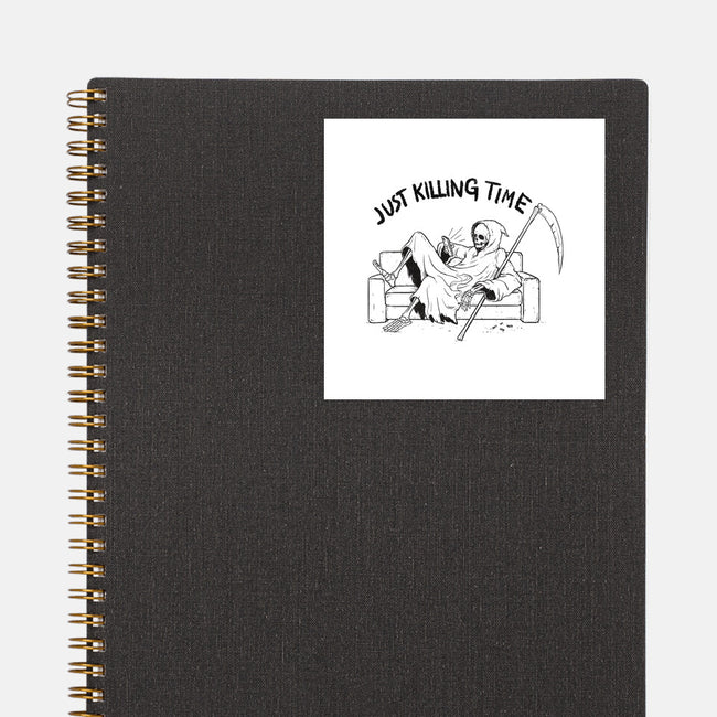 Just Killing Time-None-Glossy-Sticker-Mike Koubou