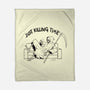 Just Killing Time-None-Fleece-Blanket-Mike Koubou