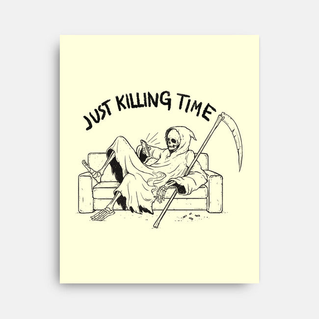 Just Killing Time-None-Stretched-Canvas-Mike Koubou