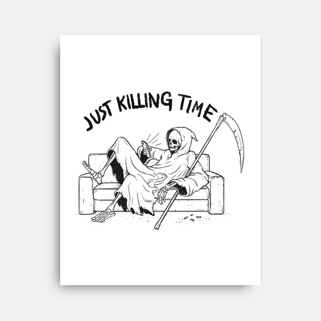Just Killing Time-None-Stretched-Canvas-Mike Koubou