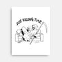 Just Killing Time-None-Stretched-Canvas-Mike Koubou