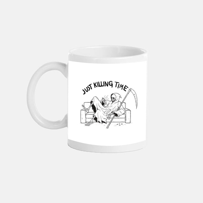 Just Killing Time-None-Mug-Drinkware-Mike Koubou
