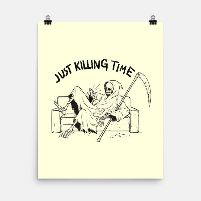 Just Killing Time-None-Matte-Poster-Mike Koubou