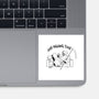 Just Killing Time-None-Glossy-Sticker-Mike Koubou