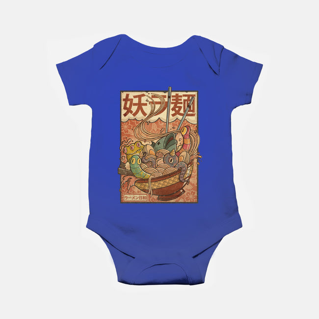 Creature Ramen-Baby-Basic-Onesie-Mike Koubou