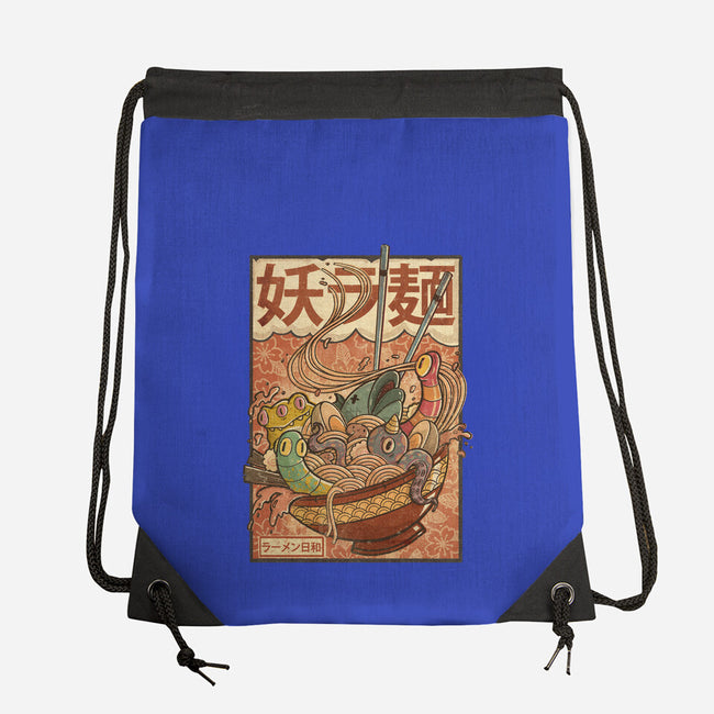 Creature Ramen-None-Drawstring-Bag-Mike Koubou