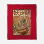 Creature Ramen-None-Fleece-Blanket-Mike Koubou