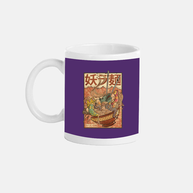 Creature Ramen-None-Mug-Drinkware-Mike Koubou