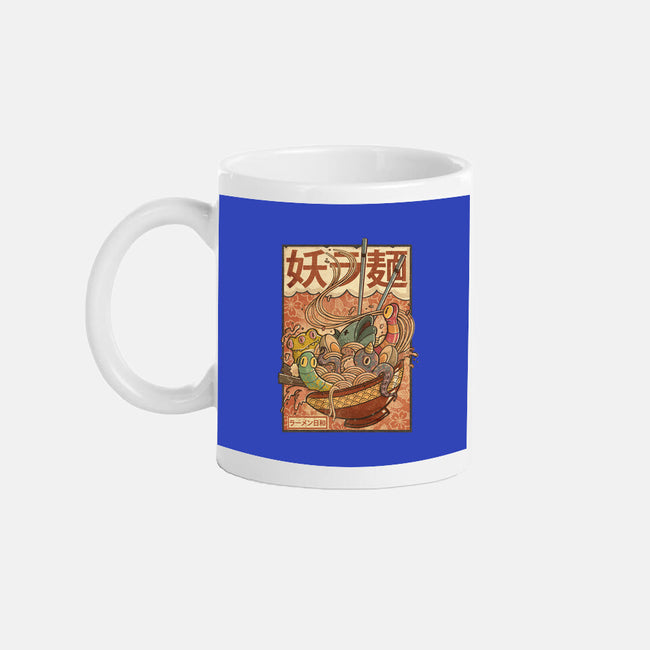 Creature Ramen-None-Mug-Drinkware-Mike Koubou