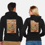 Creature Ramen-Unisex-Zip-Up-Sweatshirt-Mike Koubou