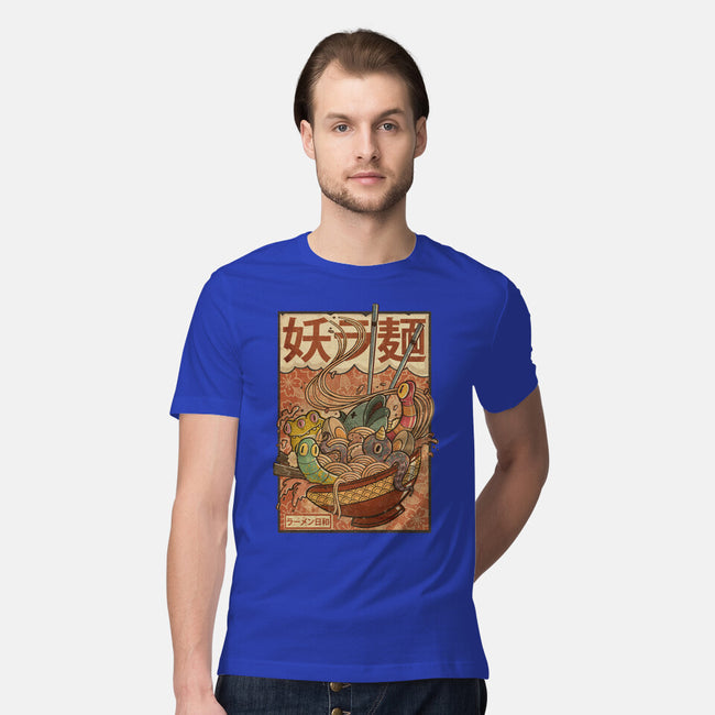Creature Ramen-Mens-Premium-Tee-Mike Koubou