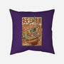 Creature Ramen-None-Removable Cover w Insert-Throw Pillow-Mike Koubou