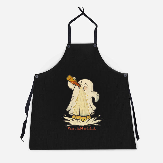 Can't Hold A Drink-Unisex-Kitchen-Apron-Mike Koubou