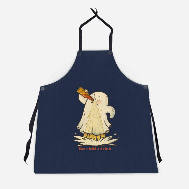 Can't Hold A Drink-Unisex-Kitchen-Apron-Mike Koubou