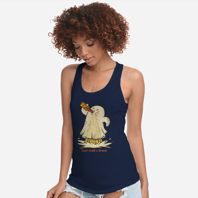 Can't Hold A Drink-Womens-Racerback-Tank-Mike Koubou