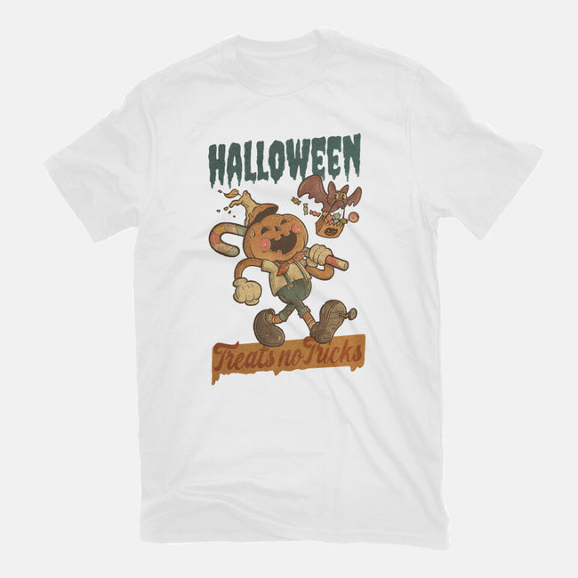 Treats No Tricks-Mens-Heavyweight-Tee-Mike Koubou