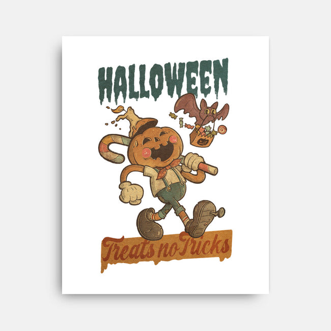 Treats No Tricks-None-Stretched-Canvas-Mike Koubou