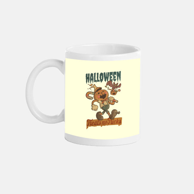 Treats No Tricks-None-Mug-Drinkware-Mike Koubou