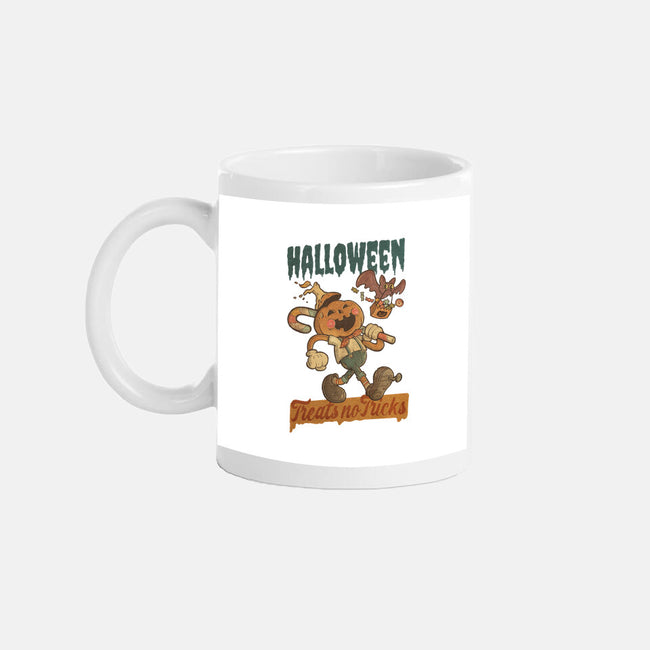 Treats No Tricks-None-Mug-Drinkware-Mike Koubou
