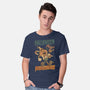 Treats No Tricks-Mens-Basic-Tee-Mike Koubou