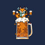 Fox Beer And Fall Season-Mens-Basic-Tee-krisren28