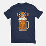 Fox Beer And Fall Season-Mens-Basic-Tee-krisren28