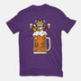 Fox Beer And Fall Season-Mens-Basic-Tee-krisren28