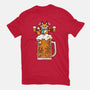 Fox Beer And Fall Season-Mens-Heavyweight-Tee-krisren28