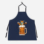 Fox Beer And Fall Season-Unisex-Kitchen-Apron-krisren28