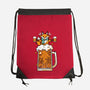 Fox Beer And Fall Season-None-Drawstring-Bag-krisren28