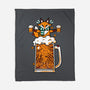 Fox Beer And Fall Season-None-Fleece-Blanket-krisren28