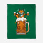 Fox Beer And Fall Season-None-Fleece-Blanket-krisren28