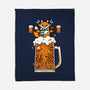 Fox Beer And Fall Season-None-Fleece-Blanket-krisren28