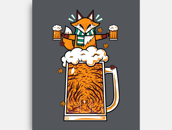 Fox Beer And Fall Season