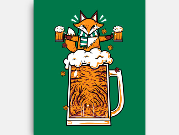 Fox Beer And Fall Season