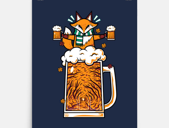 Fox Beer And Fall Season