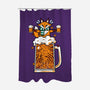 Fox Beer And Fall Season-None-Polyester-Shower Curtain-krisren28