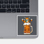 Fox Beer And Fall Season-None-Glossy-Sticker-krisren28