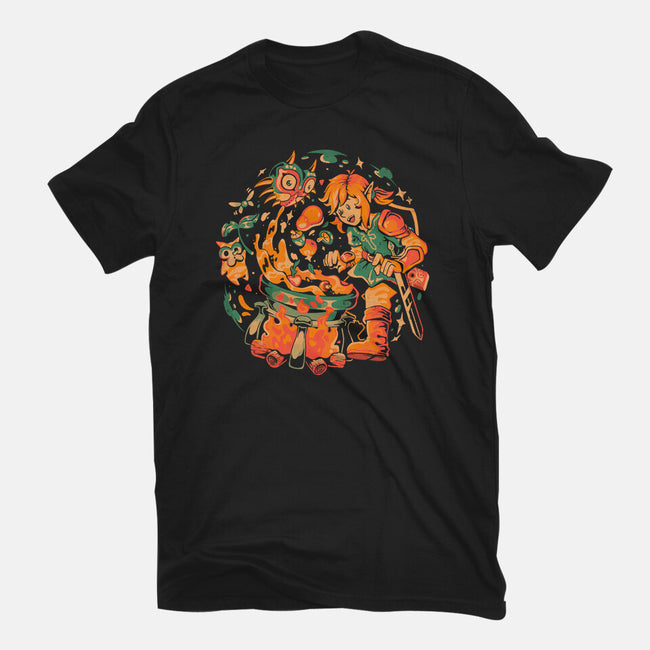The Legend Of Stew-Mens-Basic-Tee-eduely