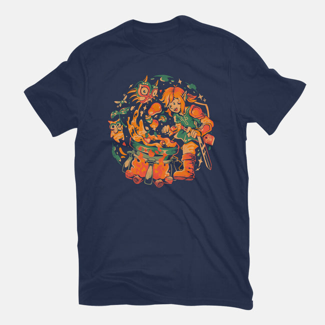 The Legend Of Stew-Mens-Basic-Tee-eduely