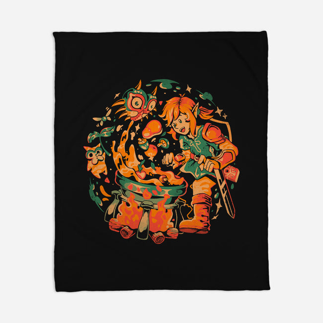 The Legend Of Stew-None-Fleece-Blanket-eduely