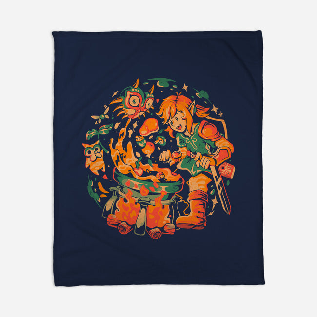 The Legend Of Stew-None-Fleece-Blanket-eduely