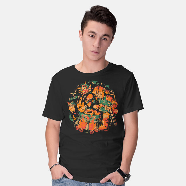 The Legend Of Stew-Mens-Basic-Tee-eduely