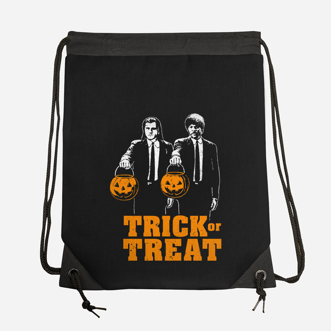 Spooky Fiction-None-Drawstring-Bag-Arigatees